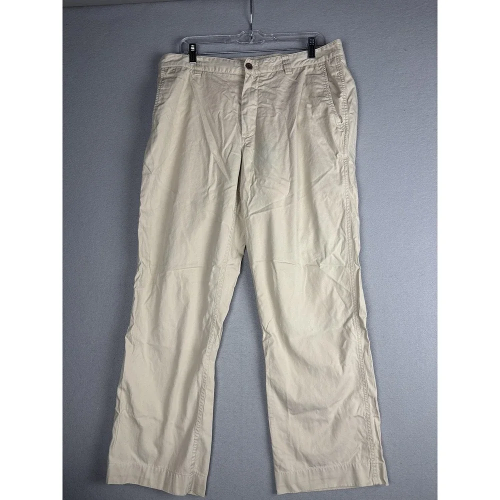 Vineyard Vines Pants Mens 35x29 Beige Chino Cotton Canvas Classic Fit Casual